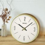 Seiko Remy Desk/Table Clock, Brown, 6 Inches - Image 4