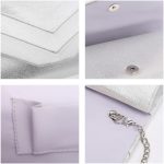 Dasein Women's Evening Bags Formal Party Clutches Wedding Purses Cocktail Prom Handbags - Image 4