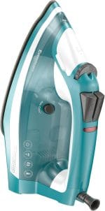 BLACK+DECKER IR16X One-Step Garment Steam Iron with Stainless Nonstick Soleplate, One Size, Turquoise - Image 4
