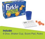 PlayMonster Farkle Classic Dice Games – Kids, Family Games, Travel Game, Adult Games, Board Game, Dice Cup, Dice Set, Farkle Score Sheets Included, Ages 8+ - Image 3