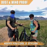 Neck Gaiter Bandana Face Mask: Sun Cooling Scarf Gator Cover Head for Men Women - Image 3