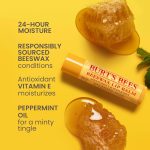 Burt's Bees Lip Balm - Original Beeswax, Lip Moisturizer With Responsibly Sourced Beeswax, Tint-Free, Natural Origin Conditioning Treatment, 2 Tubes, 0.15 oz. - Image 3