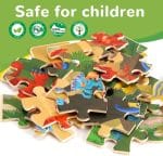 Wooden Puzzles Dinosaur Toys for Kids Ages 3-5, Set of 4 Packs with 20-Piece Wood Jigsaw Puzzles, Preschool Educational Brain Teaser Boards for Boys and Girls 3 4 5 6 Years Old - Image 4