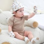 Baby Hats Mittens and Socks Set Cotton Newborn Hat Beanie Soft Infant Girls Boys Caps Gloves 0-6 month - Image 4