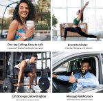 Smart Watch Health Monitor, Ultra HD 1.95" AMOLED Display (410×502 High Resolution) | 3ATM Waterproof | Heart Rate/Sleep Tracker | 100+ Sports/Fitness Modes, Bluetooth Calling, Smart Notifications - Image 4