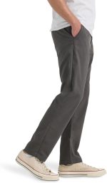 Lee Men's Extreme Motion Flat Front Relaxed Taper Pant - Image 3