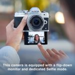 OM SYSTEM Olympus E-M10 Mark IV Silver Micro Four Thirds System Camera M.Zuiko Digital ED 14-42mm F3.5-5.6 EZ kit 20MP Sensor 5-Axis Image Stabilization 4K Video Wi-Fi - Image 3