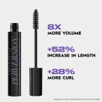 Urban Decay Perversion Volumizing Mascara - Intense Black Lengthening Mascara, Smudge-Resistant, Flake-free, Buildable Lash Volume & Length, Curling & Separating, Vegan Formula, Cruelty-free - Image 4