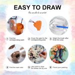 Yezavesu Cowboy Boots Paint by Numbers Kit for Adults Beginner, Flower Adult Paint by Number Kits on Canvas Without Frame, DIY Acrylic Painting by Numbers for Home Wall Decor Gift 16x20 Inch - Image 4