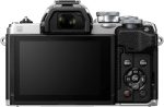 OM SYSTEM Olympus E-M10 Mark IV Silver Micro Four Thirds System Camera 20MP Sensor 5-Axis Image Stabilization 4K Video Wi-Fi - Image 3