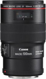 Canon EF 100mm f/2.8L IS USM Macro Lens for Canon Digital SLR Cameras, Lens Only - Image 3