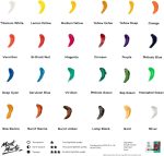 Mont Marte Acrylic Paint Set 24 Colours 36ml, Perfect for Canvas, Wood, Fabric, Leather, Cardboard, Paper, MDF and Crafts - Image 3