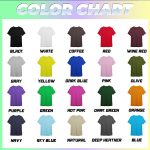 Custom T Shirts Bulk Customized Heavy Cotton T-Shirts Design Your Own Personalized Shirts Wit Logo Text - Image 4