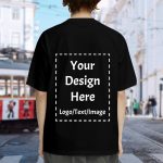 Custom T Shirts Bulk Customized Heavy Cotton T-Shirts Design Your Own Personalized Shirts Wit Logo Text - Image 5