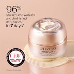 Shiseido Benefiance Wrinkle Smoothing Eye Cream - 15 mL - Visibly Improves Five Types of Eye Wrinkles, Dark Circles & Puffiness - 48-HR Hydration - All Skin Types - Non-Comedogenic - Image 4