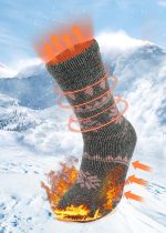 BomKinta Women Thermal Socks - Thick Boot Sock Warm Winter Crew Socks - Cozy Soft Christmas Socks Size 5-10 - Image 3