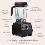 Vitamix Explorian with Programs, Three Blending Programs, Professional-Grade Blender for Smoothies and More, Self-Cleaning Kitchen Appliance, 64 Oz Container, Slate (Renewed Premium) - Image 4