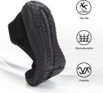 SHULOOK Womens Slip on Walking Shoes Comfort Lightweight Breathable Sock Shoe Non-Slip Mesh Casual Fashion Tennis Running Sneakers - Image 3