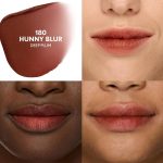 COVERGIRL Clean Fresh Yummy Blur Lipstick, Blurring Effect, Matte Lip Color, Fresh Pear Flavored, Vegan Formula - 180 Hunny Blur (Deep Plum) - Image 3