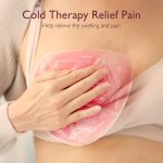 Momcozy Larger Breast Therapy Packs, Hot and Cold Breast Pads with 2 Soft Covers, Breastfeeding Essentials，2 Pack，Pink - Image 3