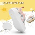 BACSAC Baby Toddler Unisex Infant Shoes Boys Girls Beige Mesh Breathable Non-Slip Soles 6-36 Months - Image 5