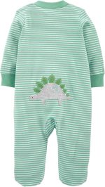 Simple Joys by Carter's baby-boys 2-way Zip Thermal Footed Sleep and Play, Pack of 2 - Image 3