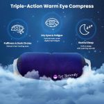 Self Heating Warm Compress for Dry Eyes, Steam Eye Mask I Heated Fast Relief for Stye, Puffy Sensitive Eyes - Long Lasting Moist Heat for Sleep, 15 Pack - Image 3