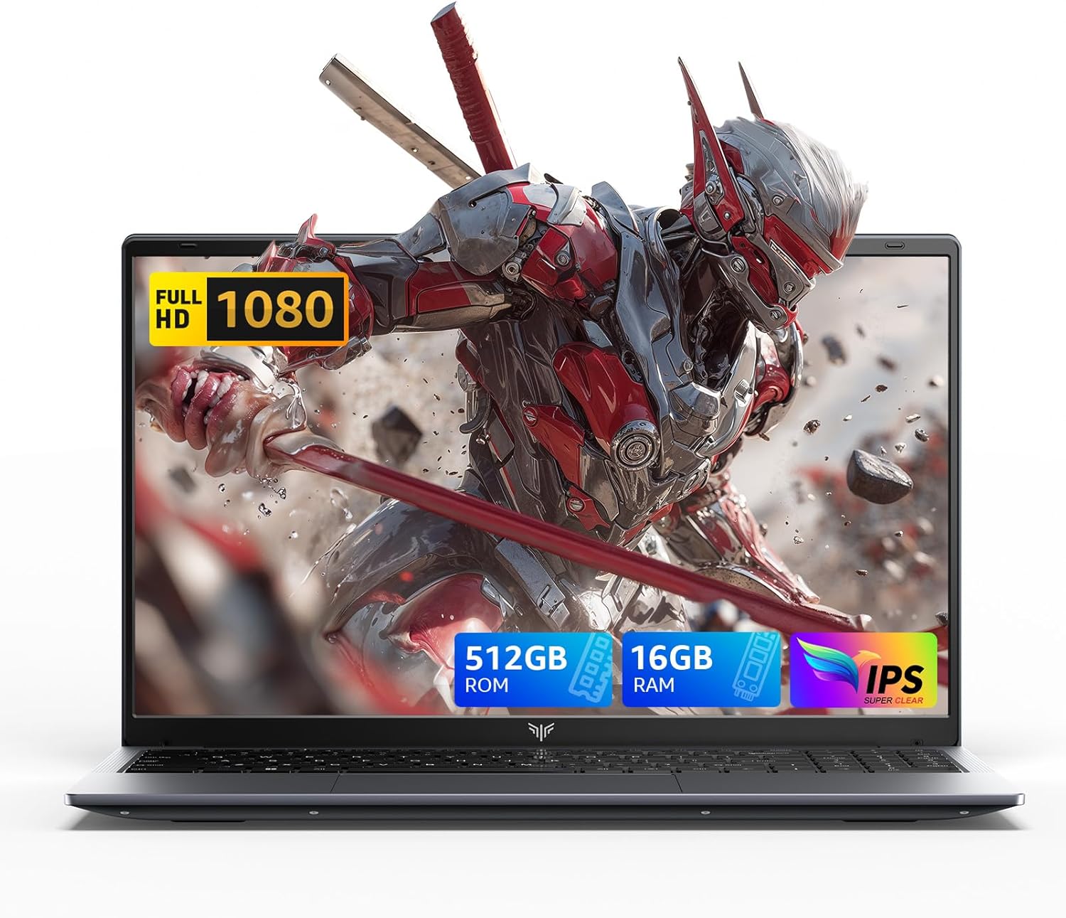 2025 Laptop,15.6-inch IPS with Windows 11 PRO Laptop with Quad-Core N95(Up to 3.4GHz),16GB DDR4 512GB SSD,Metal Shell, BT5.0, 5G WiFi, USB3.2, Type_C, Webcam, 38Wh Battery - Image 2