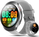 2026 AI Smart Watch with GPT, 1.43" AMOLED Corning 8H Display, Bluetooth Calls, GPS Route Tracking, 5ATM Waterproof, 150+ Sports Modes, Heart Rate Sleep Monitor, Fitness Smartwatch for Android iOS - Image 2