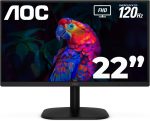 AOC 22B35HM23 22" Full HD (1920 x 1080) 120Hz LED Monitor, Adaptive Sync, VGA & HDMI, Flicker-Free, Low Blue Light, HDR Ready, VESA, Tilt Adjust, Eco-Friendly - Image 2
