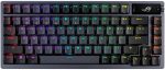 ASUS ROG Azoth Wireless Mechanical Gaming Keyboard – 75% TKL, Tri-Mode Connectivity, Hot Swappable Pre-lubed ROG NX Snow Linear Switches, PBT Keycaps, RGB, OLED Display, PC/Mac Support - Black - Image 2