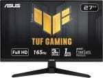 ASUS TUF Gaming 27" 1080P Monitor - Full HD, 165Hz (Supports 144Hz), 1ms, Extreme Low Motion Blur, FreeSync Premium, Shadow Boost, Eye Care, HDMI, DisplayPort, Tilt Adjustable - VG277Q1A,Black - Image 2