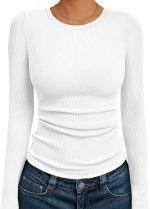 AUTOMET Long Sleeve Shirts Basic Tops - Image 2