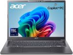 Acer Aspire 14 AI Copilot+ PC | 14" WUXGA Display | Intel Core Ultra 5 Processor 226V | NPU: Up to 40 Tops - GPU: Up to 53 Tops | Intel ARC 130V | 16GB LPDDR5X | 512GB SSD | Wi-Fi 6E | A14-52M-51S1 - Image 2