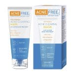 AcneFree Acne Clearing Mask, 3.5% Sulfur Acne Treatment, Absorbs Excess Oil and Unclogs Pores with Vitamin C, Bentonite, and Zinc, 1.7 Ounce - Image 2