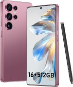 BXV I25 Ultra 16+512GB Smartphone - 7000mAh Battery, 6.99-inch Display, Built-in Pen, Android 14, Snapdragon 8 Gen3, 68MP+108MP Camera Outperform Competitors in Speed & Power (Rose) - Image 2