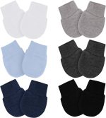 Baby Mittens No Scratch Mittens Infant Soft Gloves Mittens for 0-6 Months Boys Girls - Image 2