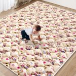 Baby Play Mat - 71" X 59",Premium Thicker Foam One-Piece Crawling Mat, Machine Washable, Extra Large Anti-Slip Activity Playmat for Babies, Toddlers & Infants - Image 2