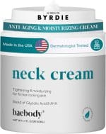 Baebody Firming Neck Cream with AHAs, CoQ10, Glycolic Acid, Green Tea for Sagging Skin, Fine Lines, Wrinkles, 1.7 Fl Oz - Image 2