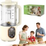 Beyn 60oz Nut Milk Maker Machine with 48 Titanium Blades, 10-in-1 Automatic Nut Milk Maker, Soy Milk Maker with Delay Start&Keep Warm, Almond Milk Maker for Homemade Oat, Milk Shake - Image 2