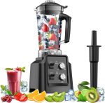Blenders Kitchen, Blender Smoothies, Smoothie Blender, Large Capacity, Professional Countertop Blenders With Timer, Adjustable Speeds, BPA Free - Image 2