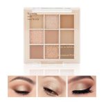 Boobeen Nude Eyeshadow Palette - Matte and Shimmer Makeup, Highly Pigmented Creamy Eye Shadow Powder, Create a Neutral Eye Look, Long Wearing - Image 2