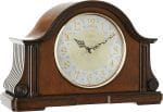 Bulova B1975 Chadbourne Old World Clock, Walnut - Image 2