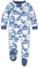 Burt's Bees Baby baby-girls Sleep and Play Pjs, 100% Organic Cotton One-piece Zip Front Romper Jumpsuit Pajamas - Image 2