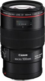 Canon EF 100mm f/2.8L IS USM Macro Lens for Canon Digital SLR Cameras, Lens Only - Image 2