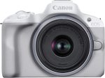 Canon EOS R50 Mirrorless Camera RF-S18-45mm F4.5-6.3 is STM Lens Kit, 24.2 Megapixel CMOS (APS-C) Sensor, 4K Video, Hybrid Camera, Photo and Video, Vlogging, Content Creator, RF Mount, White - Image 2