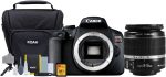 Canon EOS Rebel T7 DSLR Camera and EF-S 18-55mm is II Lens Kit Bundle with SD Card and Holster Camera Case and Accessories (3 Items) - Image 2