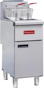 Commercial Gas Floor Fryer with 2 Baskets, 120000 BTU Propane Gas Fryer-Only Commercial Use, 4 Heating Tubes, 55 lb Oil Capacity Deep Fryer for Restaurants, Fast Food, Food Trucks - Image 2