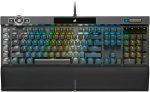 Corsair K100 RGB Optical-Mechanical Wired Gaming Keyboard - OPX Switches - PBT Double-Shot Keycaps - Elgato Stream Deck and iCUE Compatible - QWERTY NA Layout - Black - Image 2