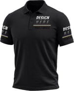 Custom Polo Shirts for Men Design Your Own Golf Jersey Personalized Print/Embroidered Text - Image 2